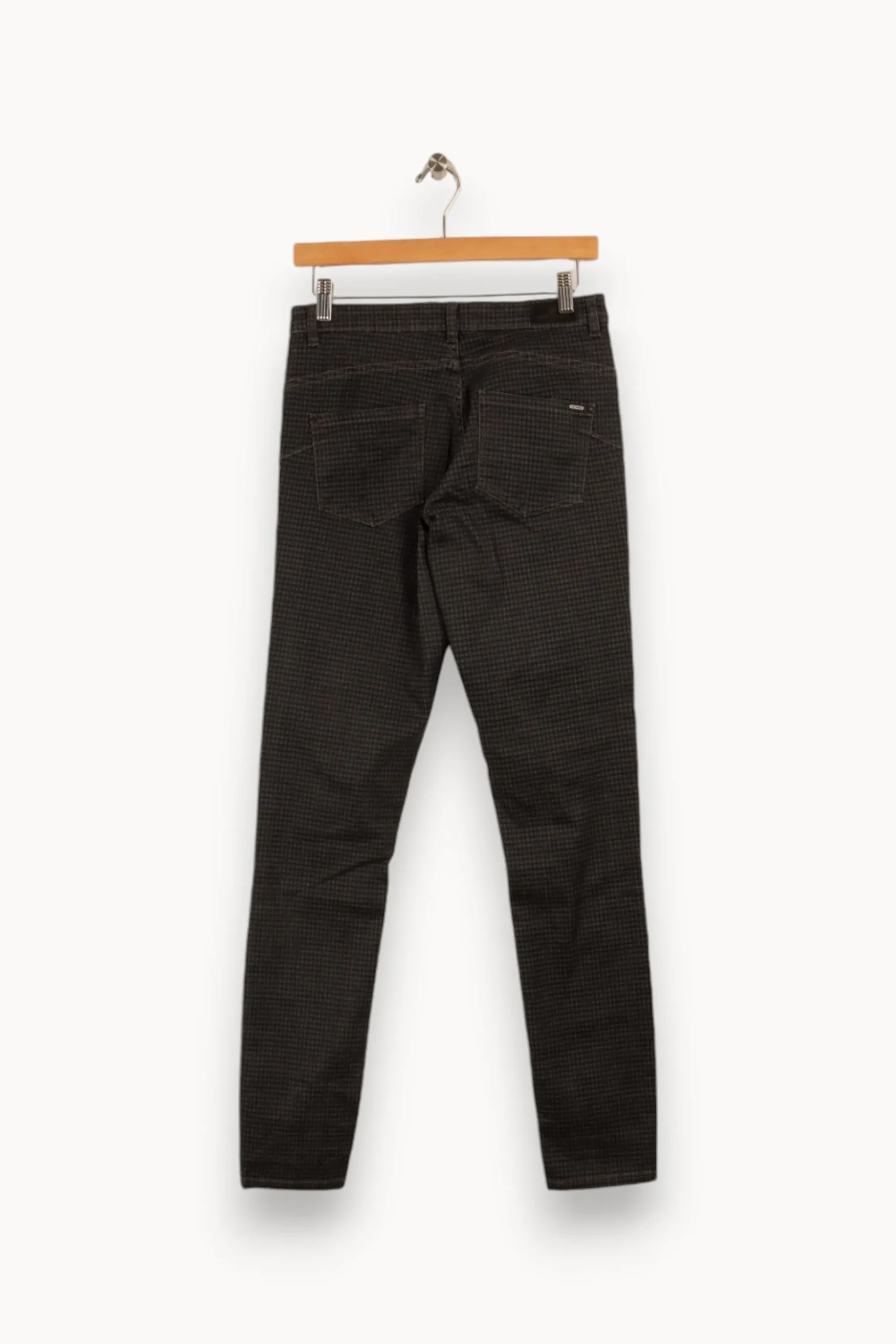 Online IKKS Pantalon gris foncé - Taille M/38 Noir