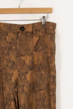 Hot La Fée Maraboutée Pantalon imprimé coton biologique - XL/42 Multicolore
