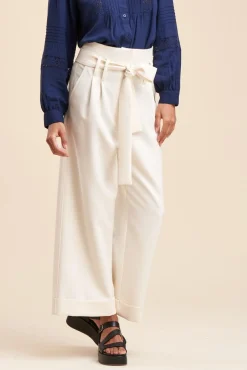 Best La Fée Maraboutée Pantalon large 7/8ème - L/40 Marron