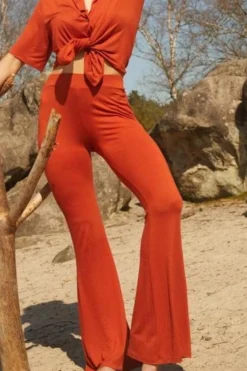 Best Parisienne et Alors Pantalon Lincoln - 38 Orange