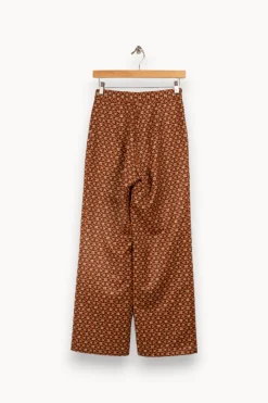 Flash Sale et Paris Pantalon à motifs - Taille XS/34 Marron