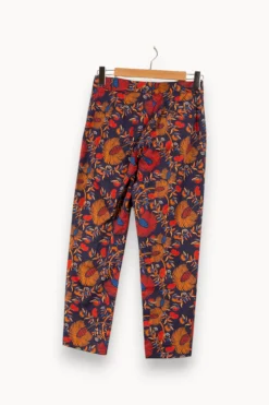 New La Fée Maraboutée Pantalon à motifs - Taille S/36 Multicolore