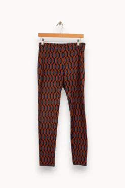 Discount La Fée Maraboutée Pantalon multicolore - Taille M/38 Orange