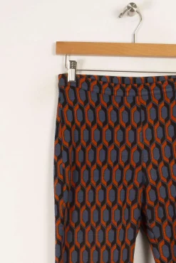 Discount La Fée Maraboutée Pantalon multicolore - Taille M/38 Orange