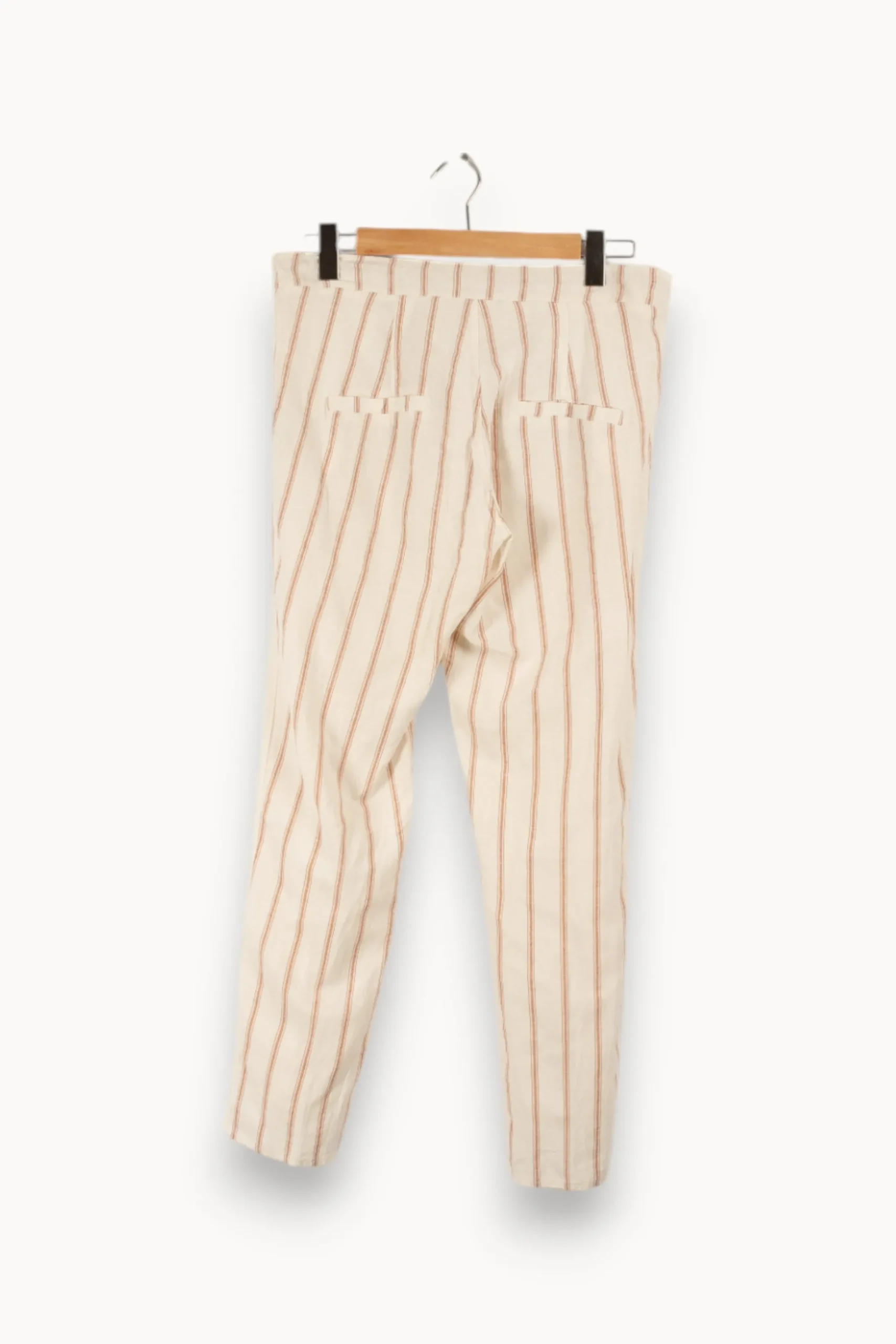Outlet La Fée Maraboutée Pantalon multicolore - Taille M/38 Blanc