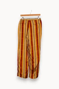 Hot Chloé Stora Pantalon rayé - Taille L/40 Multicolore