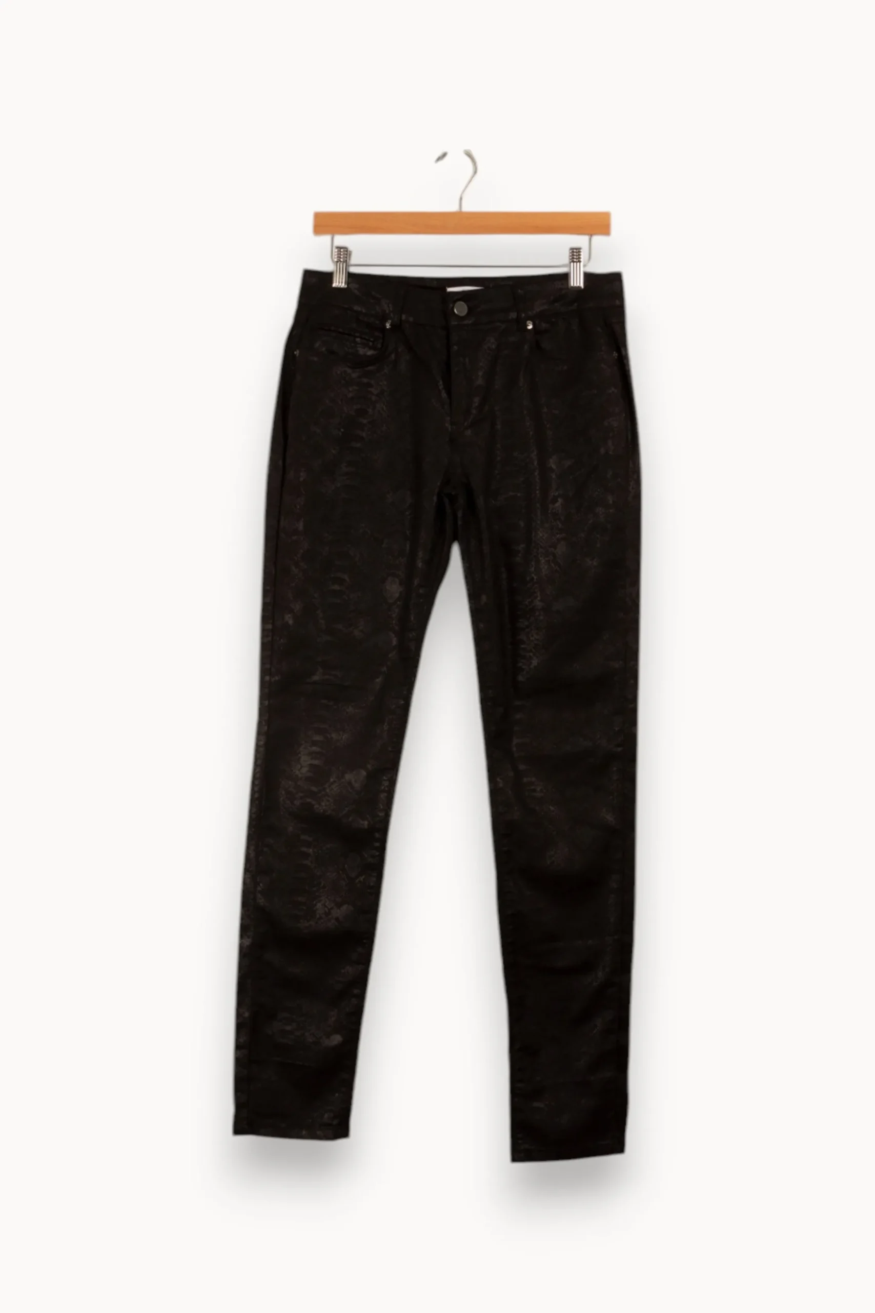 Store ZAPA Pantalon à motifs - Taille L/40 Noir
