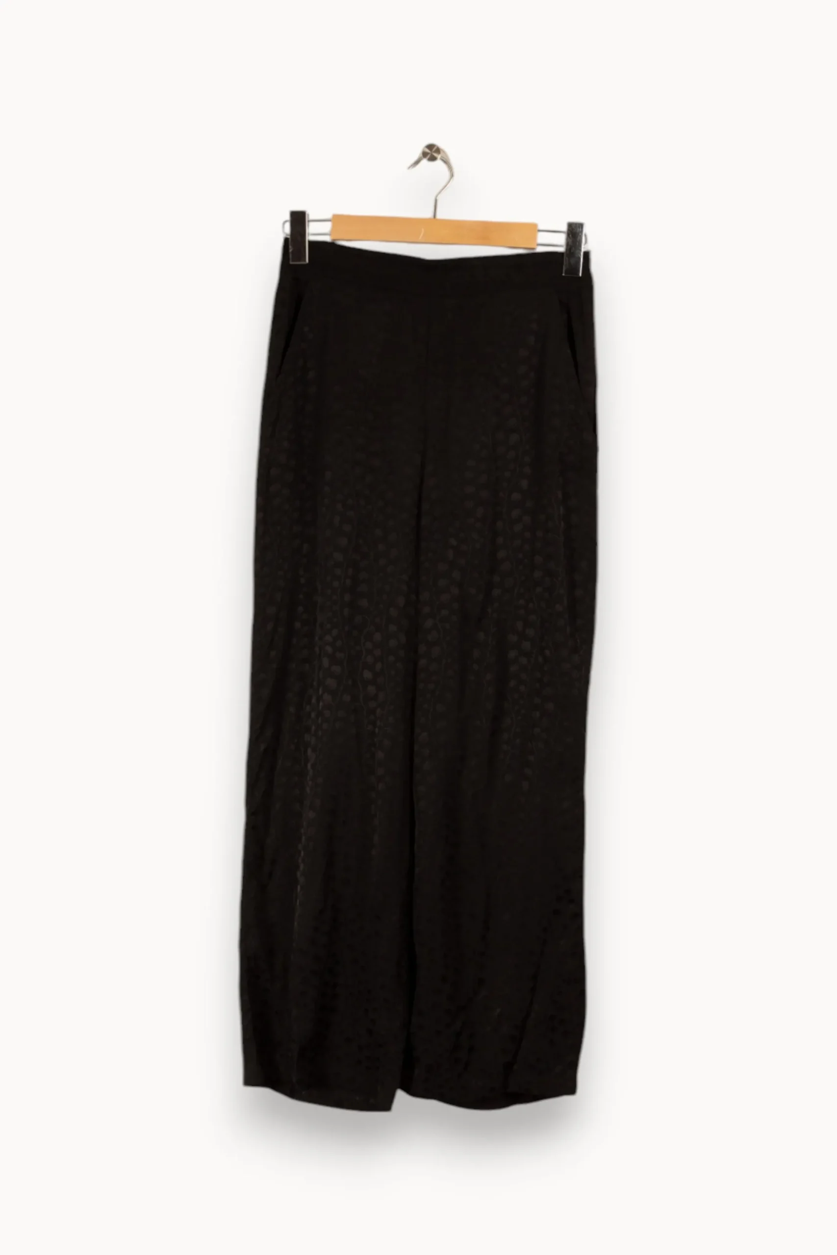 Discount Bizance Pantalon à motifs - Taille S/36 Noir