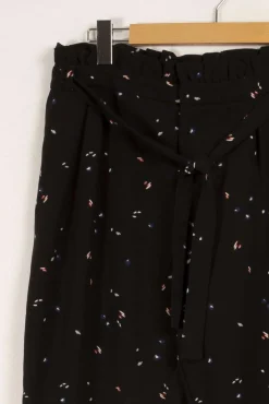 Clearance I.Code Pantalon à motifs - Taille XXL/44 Noir