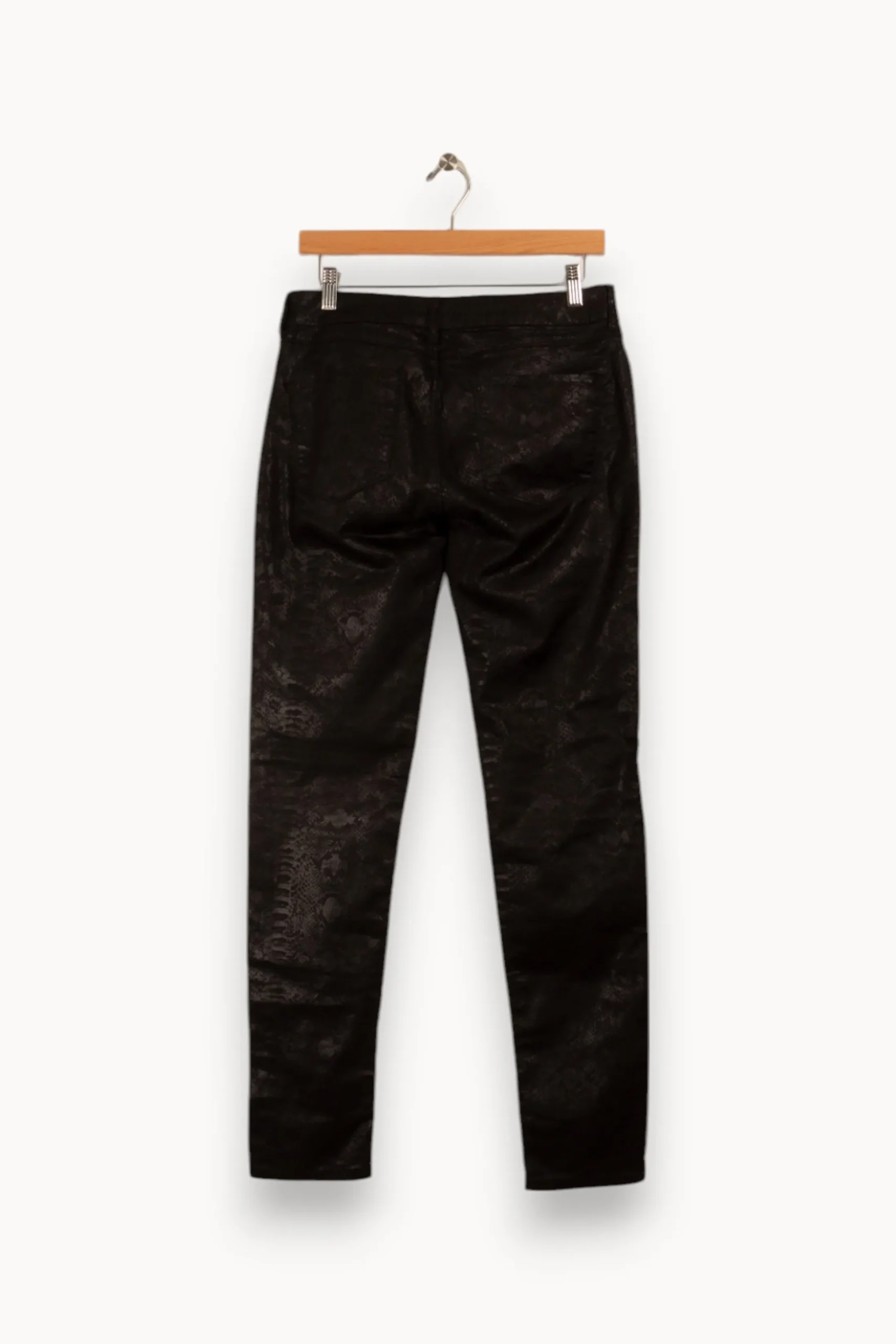Store ZAPA Pantalon à motifs - Taille L/40 Noir