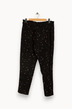 Clearance I.Code Pantalon à motifs - Taille XXL/44 Noir