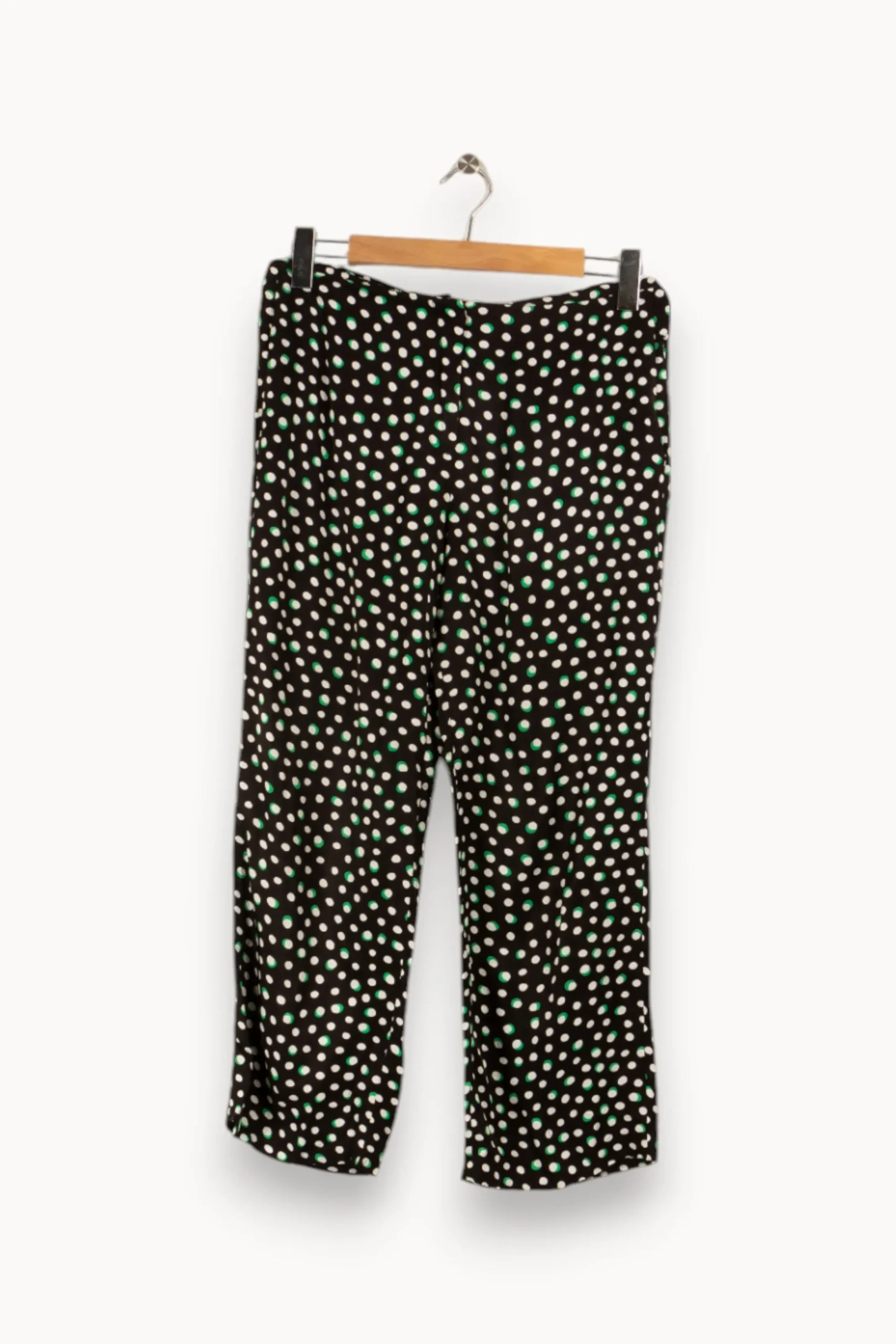Hot Bimba y Lola Pantalon à pois - Taille L/40 Noir
