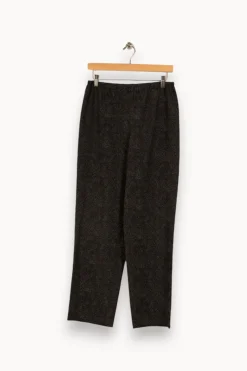 Store Agnès b. Pantalon à pois - Taille L/40 Noir