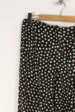 Hot Bimba y Lola Pantalon à pois - Taille L/40 Noir