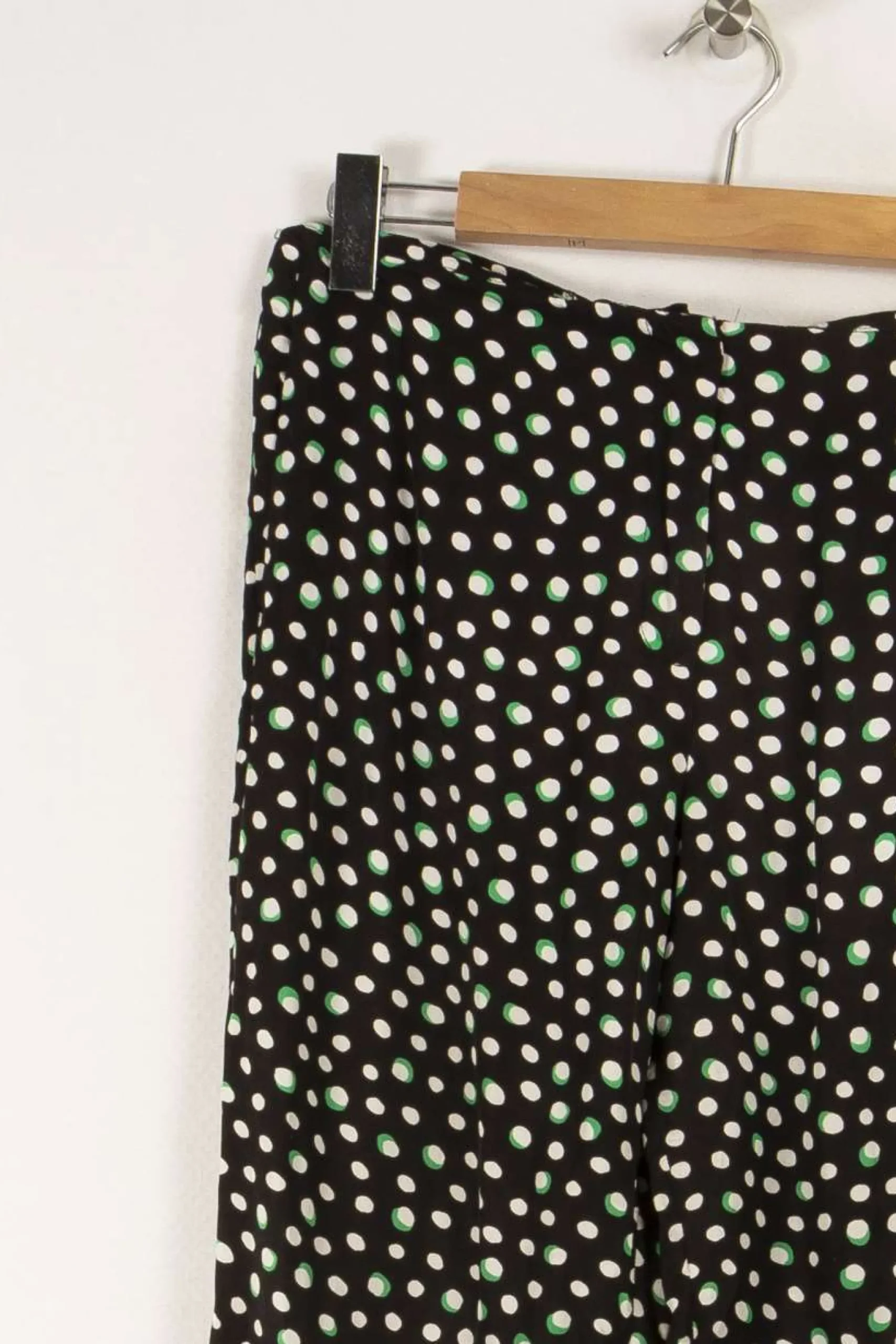 Hot Bimba y Lola Pantalon à pois - Taille L/40 Noir