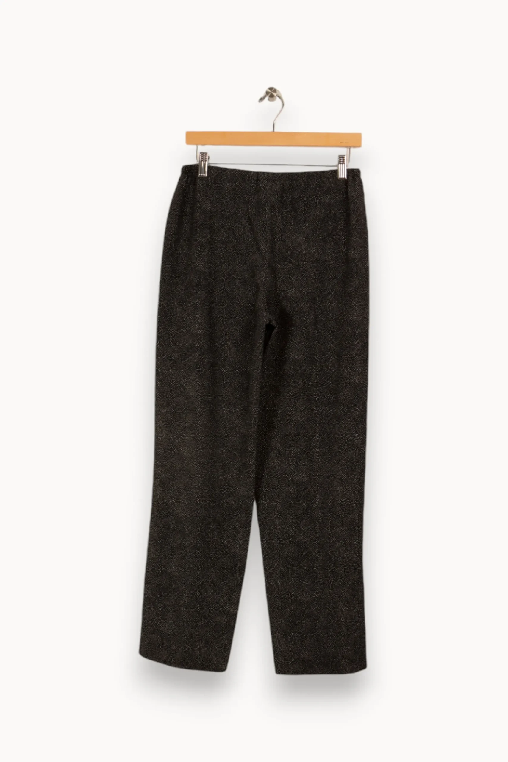 Store Agnès b. Pantalon à pois - Taille L/40 Noir