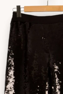 Clearance The Kooples Pantalon à sequins - Taille M/38 Noir