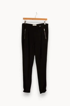 Fashion Sandro Pantalon - Taille M/38 Noir