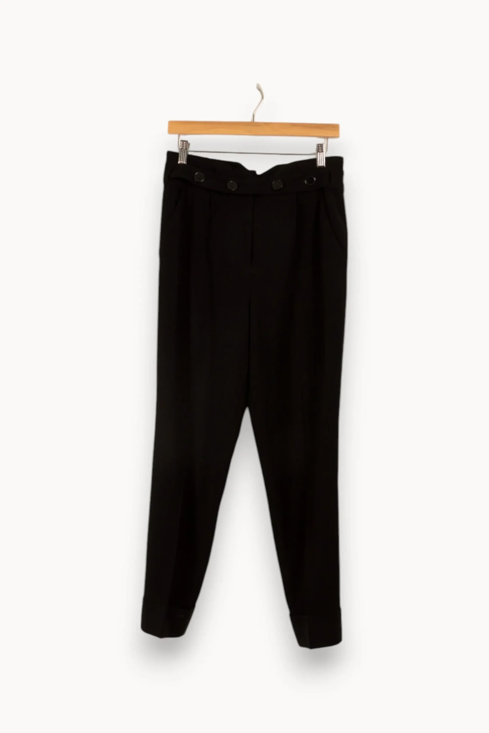 Cheap Claudie Pierlot Pantalon - Taille S/36 Noir