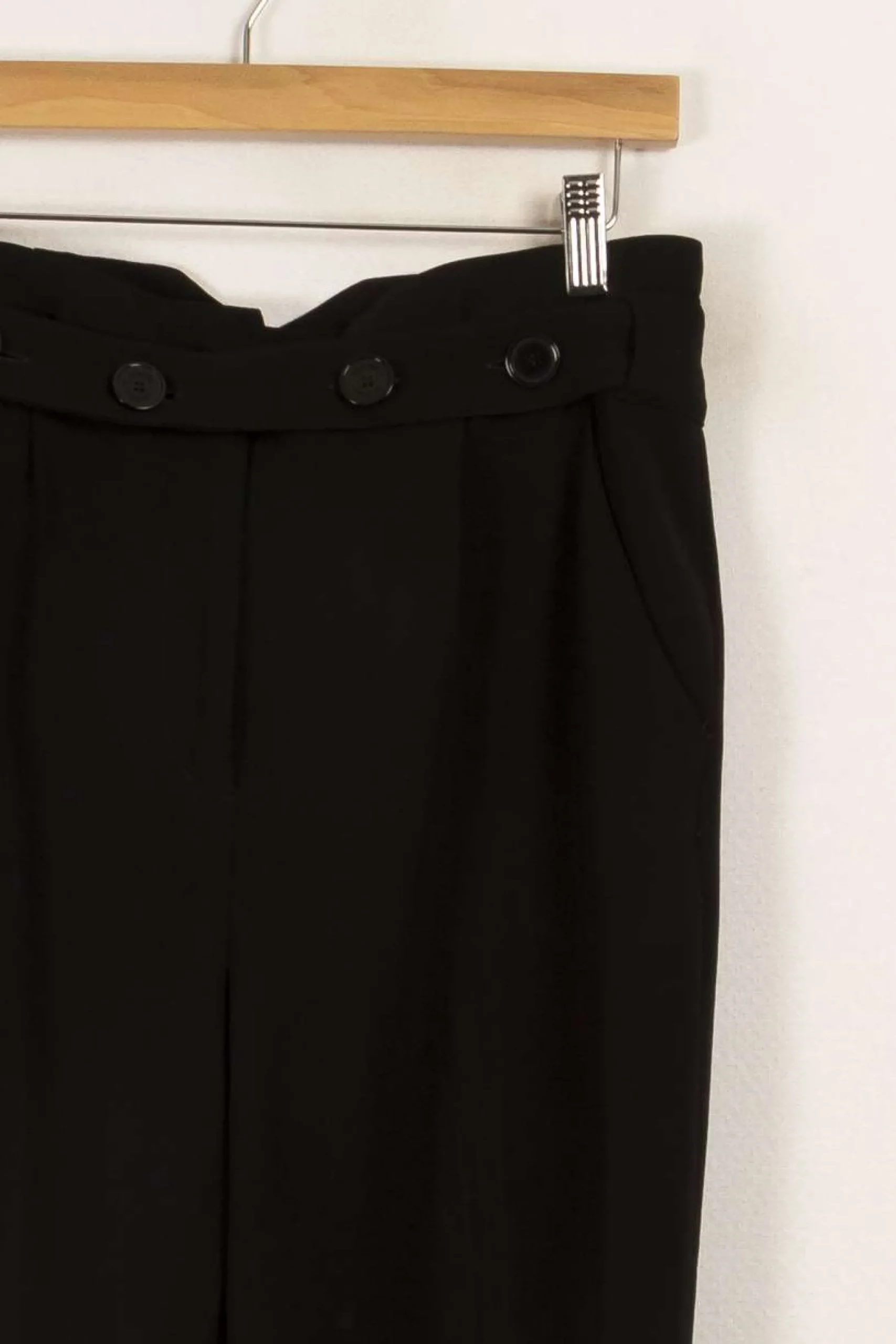 Cheap Claudie Pierlot Pantalon - Taille S/36 Noir