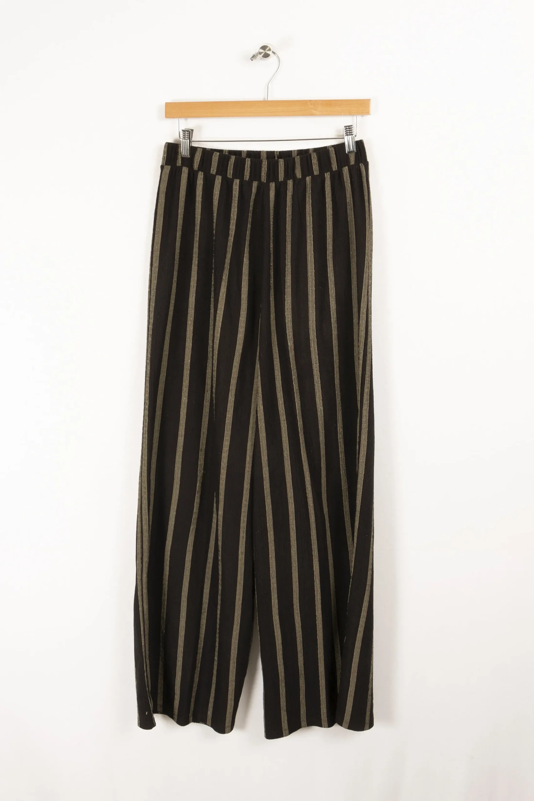 Outlet La Fée Maraboutée Pantalon et blanc - S/36 Noir