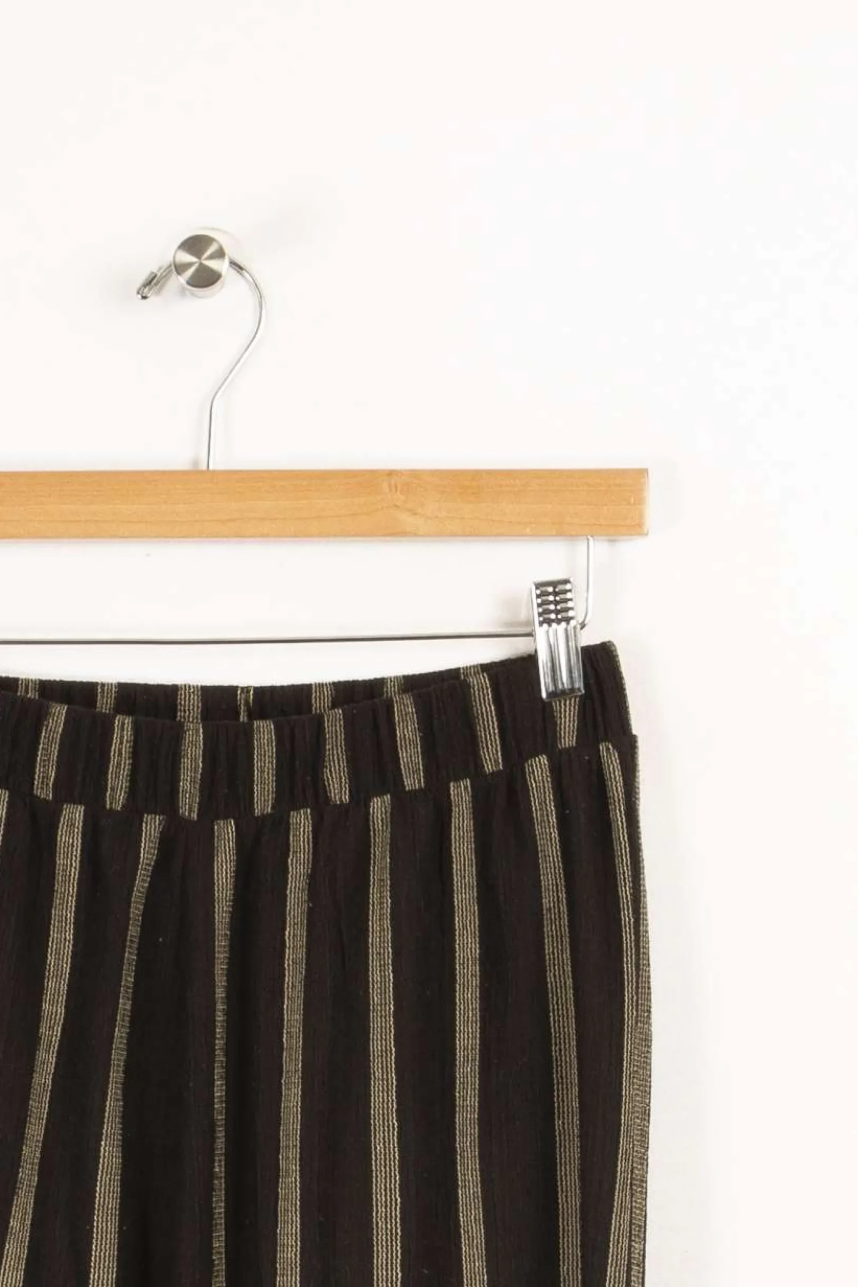 Outlet La Fée Maraboutée Pantalon et blanc - S/36 Noir