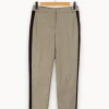 Flash Sale Claudie Pierlot Pantalon noir et blanc - Taille S/36 Gris