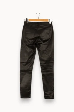 Flash Sale ZAPA Pantalon style cuir - Taille XS/34 Noir