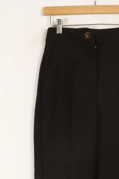 Sale Sézane Pantalon épais - Taille XXS/32 Noir
