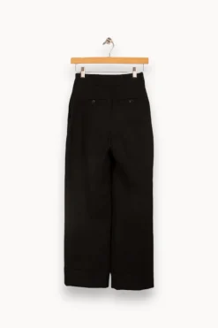 Sale Sézane Pantalon épais - Taille XXS/32 Noir