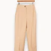 Shop Sézane Pantalon - Taille S/36 Rose