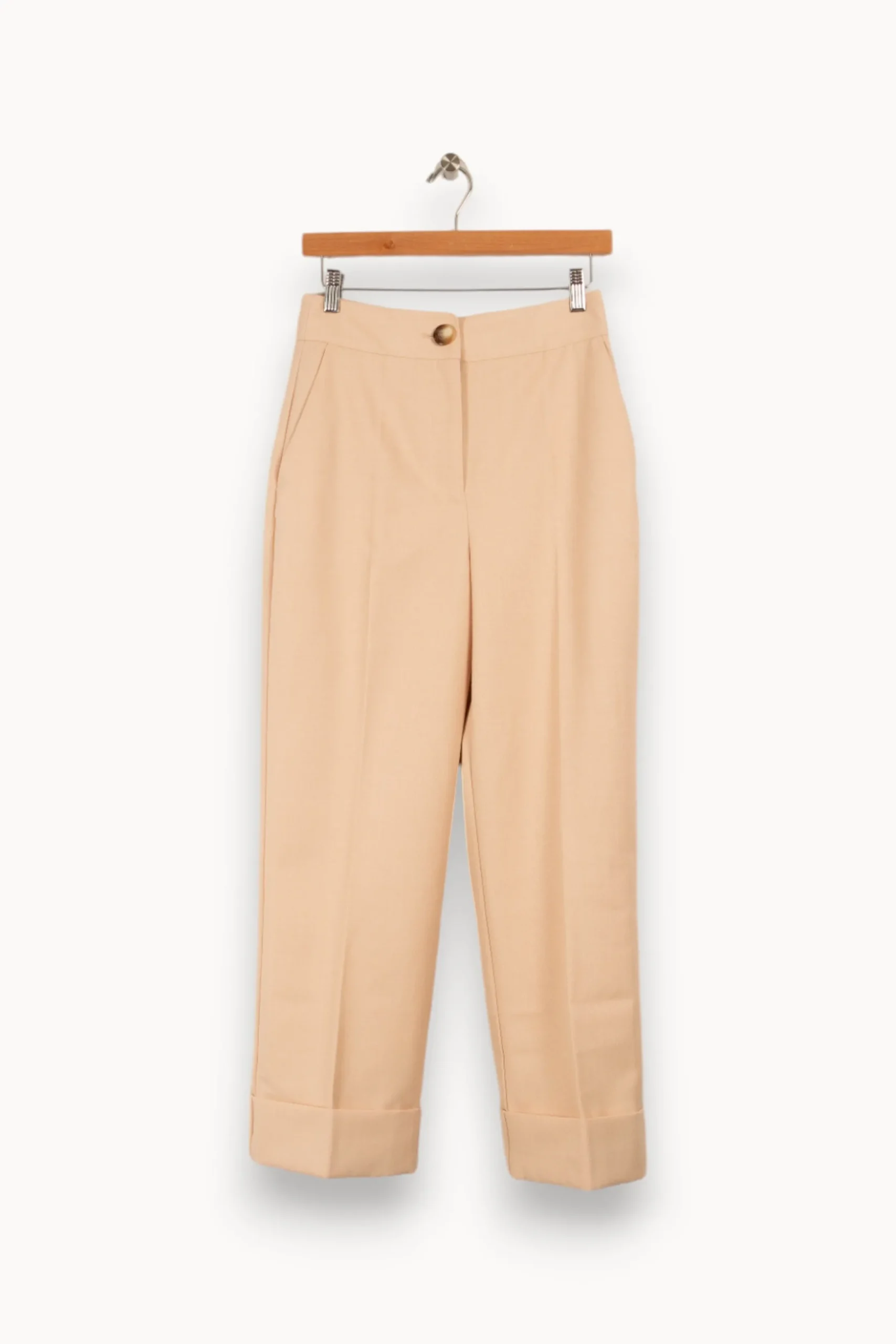 Shop Sézane Pantalon - Taille S/36 Rose