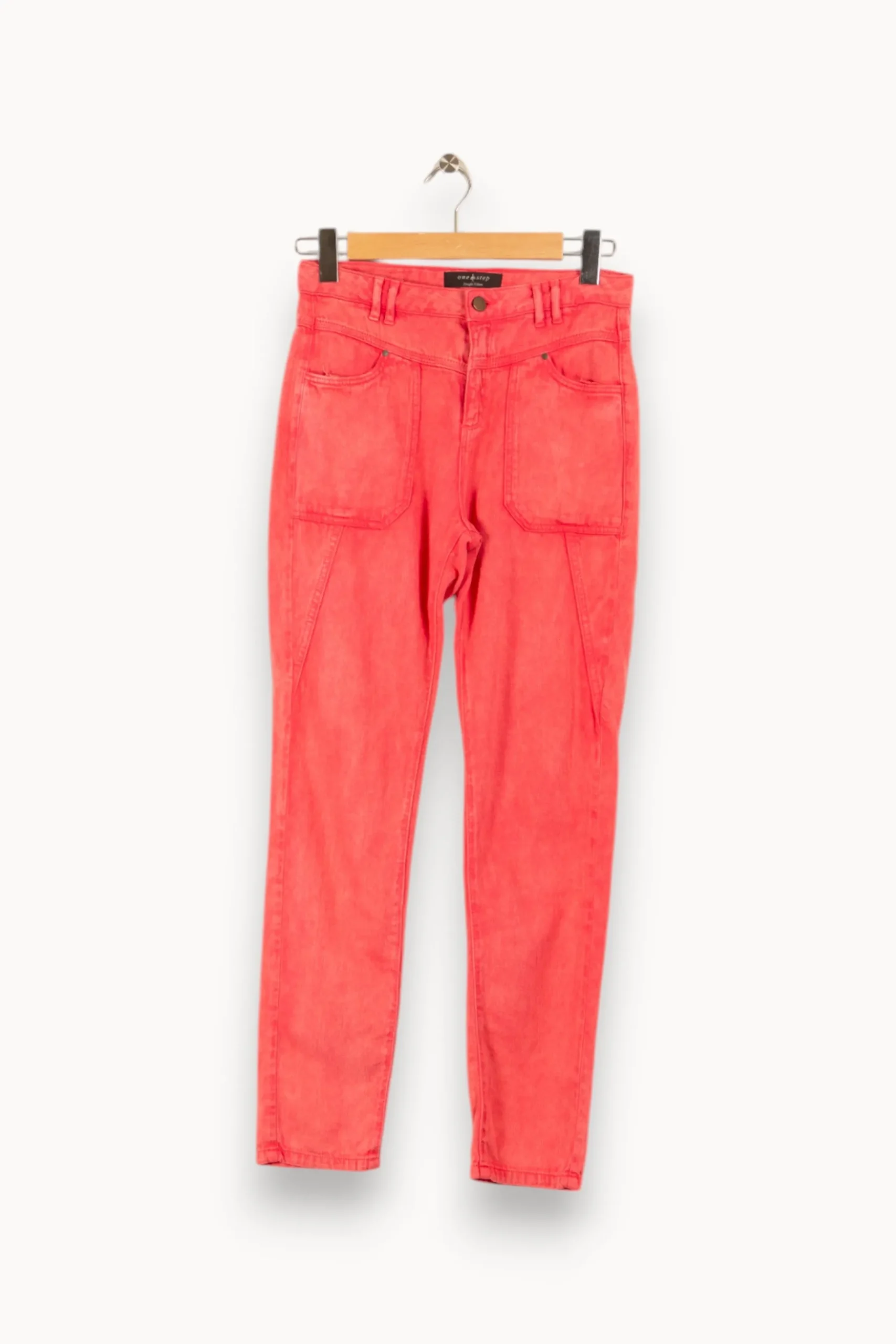 Fashion One Step Pantalon - Taille S/36 Rose