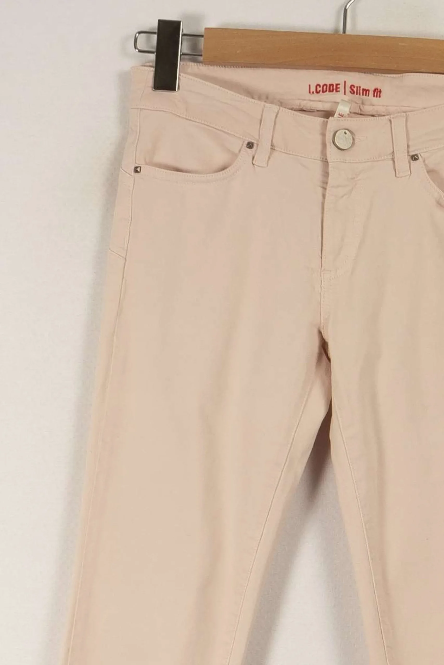 Best I.Code Pantalon clair - Taille XS/34 Rose
