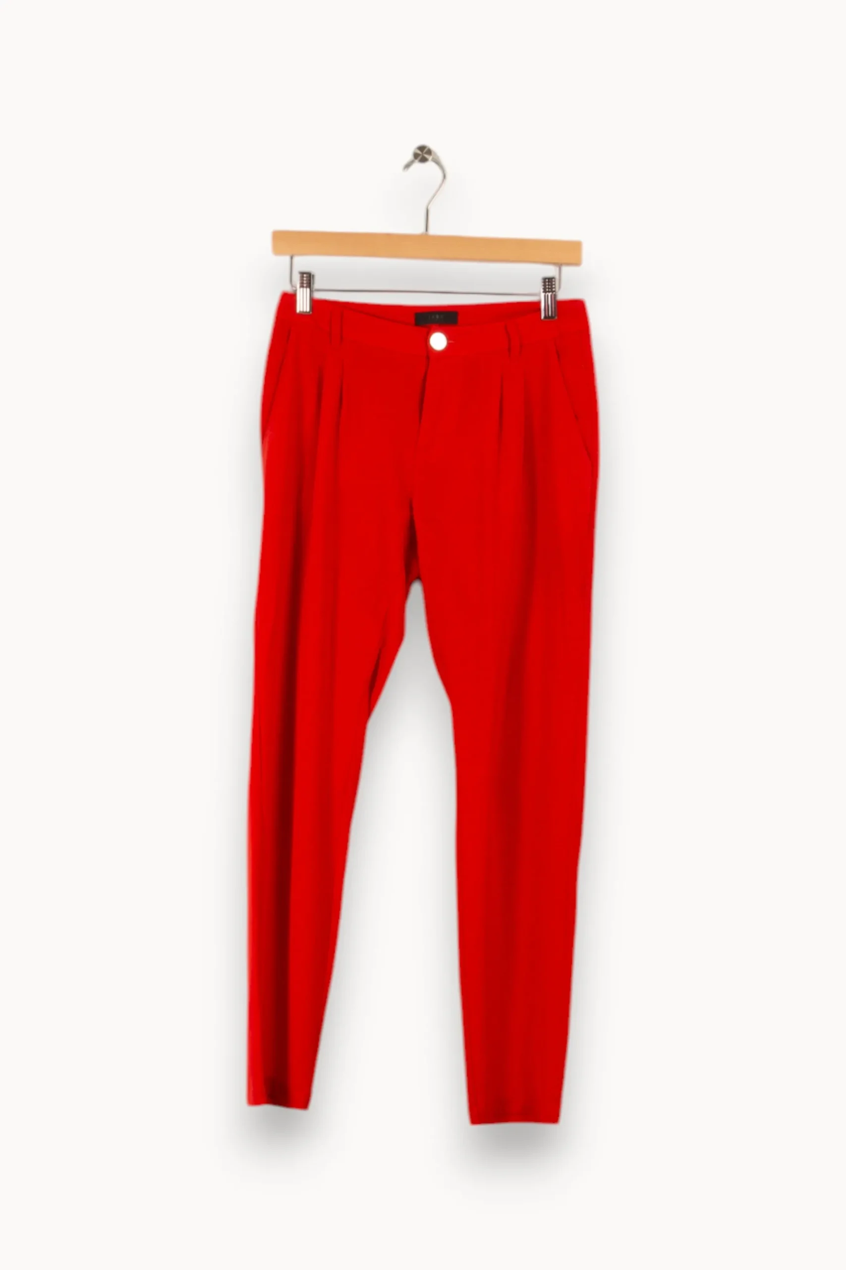 Outlet IKKS Pantalon - Taille XS/34 Rouge