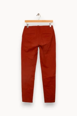 Sale Comptoir des Cotonniers Pantalon rouille - Taille S/36 Orange