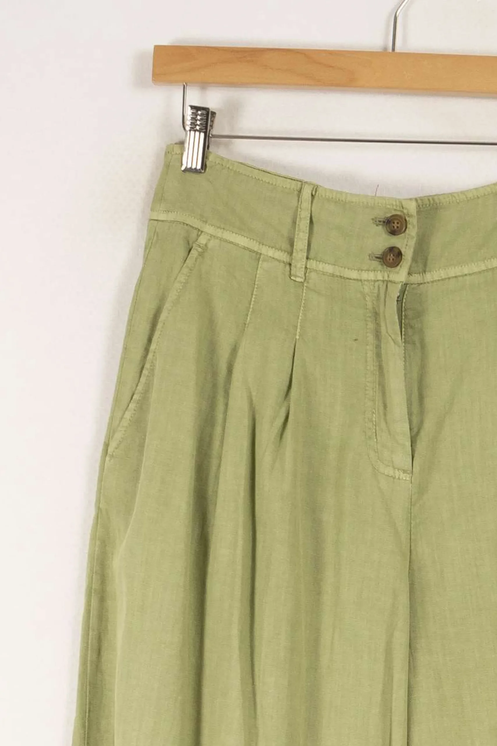 Flash Sale Vanessa Bruno Pantalon - Taille L/40 Vert