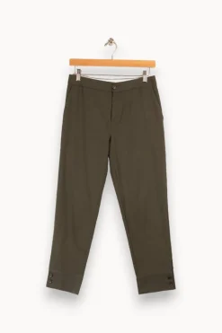 New Comptoir des Cotonniers Pantalon - Taille S/36 Vert