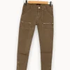 Hot IKKS Pantalon - Taille XS/34 Vert