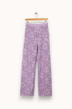 Discount Sézane Pantalon - Taille S/36 Violet