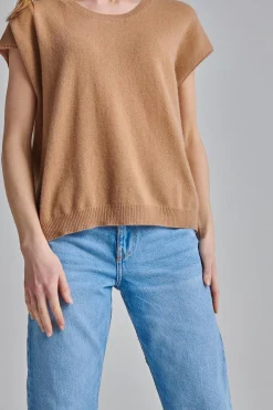 Hot Absolut Cashmere Pull - 36 Marron
