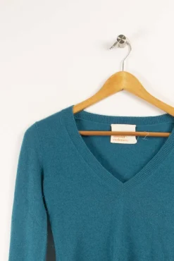 Fashion Absolut Cashmere Pull 100% cashmere - S/36 Bleu