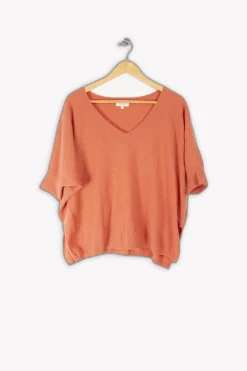 New Notshy Cashmere Pull - M/38 Orange