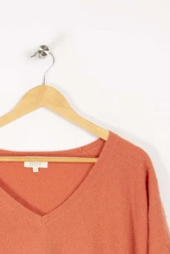 New Notshy Cashmere Pull - M/38 Orange