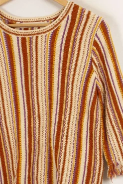 Hot Vanessa Bruno Pull à rayures s - Taille L/40 Multicolore
