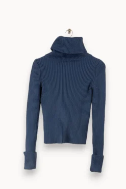 Discount Comptoir des Cotonniers Pull - S/36 Bleu
