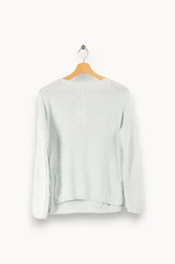 Discount Des petits hauts Pull - S/36 Bleu