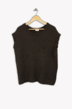 Shop American Vintage Pull - S/36 (pas de photo) Marron