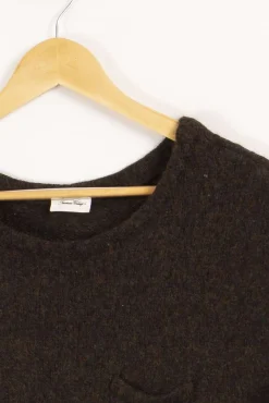 Shop American Vintage Pull - S/36 (pas de photo) Marron
