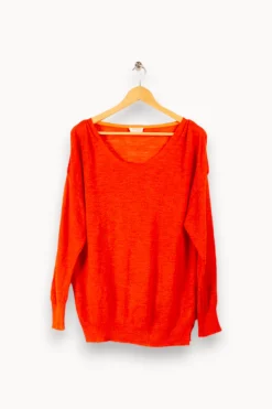 Hot American Vintage Pull - Taille M/38 Orange